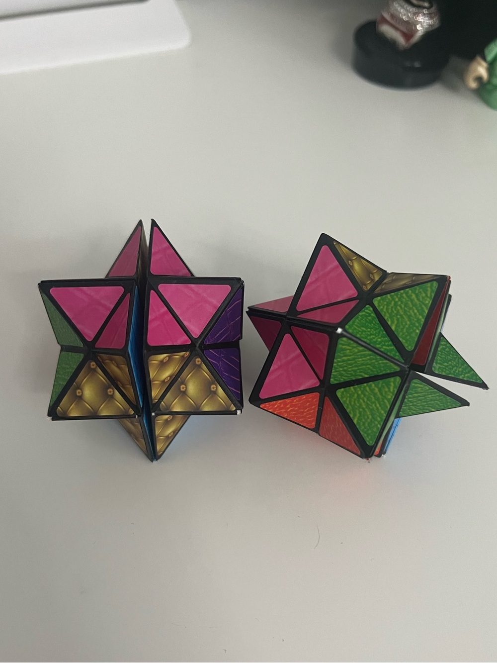 Magic Cube 2 in 1 Set Puzzle Toy